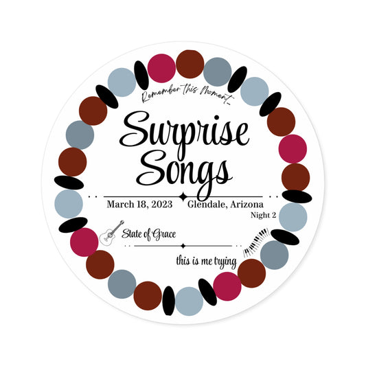 Surprise Song Stickers : Glendale, Arizona N2