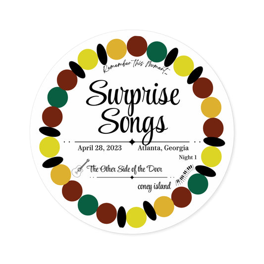 Surprise Song Stickers : Atlanta, Georgia N1