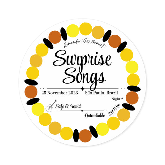 Surprise Song Stickers Int'l : Sao Paulo, Brazil N2