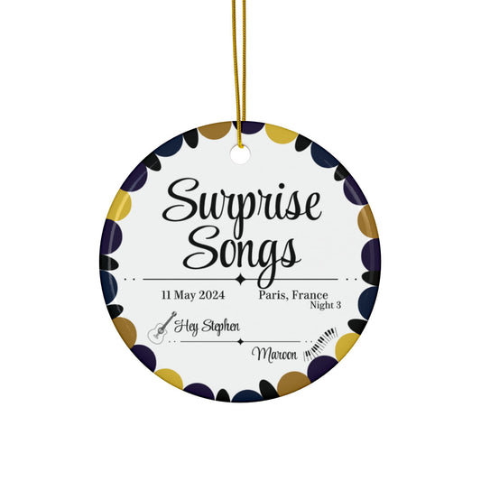 Surprise Song Ornaments : Paris, France N3