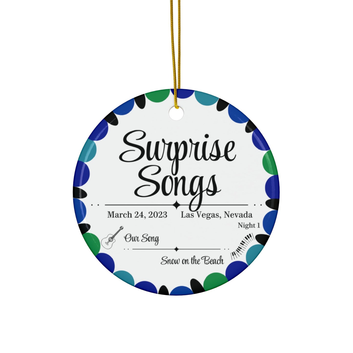 Surprise Song Ornaments : Las Vegas, Nevada N1