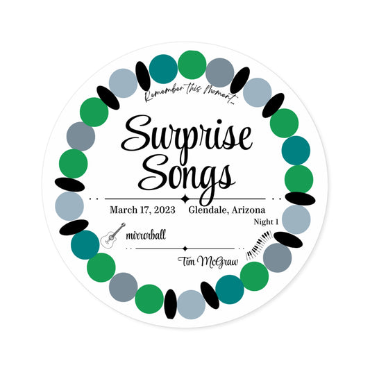 Surprise Song Stickers : Glendale, Arizona N1