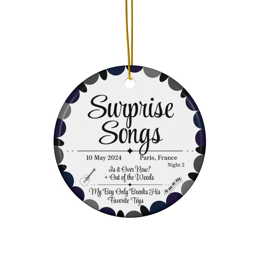 Surprise Song Ornaments : Paris, France N2