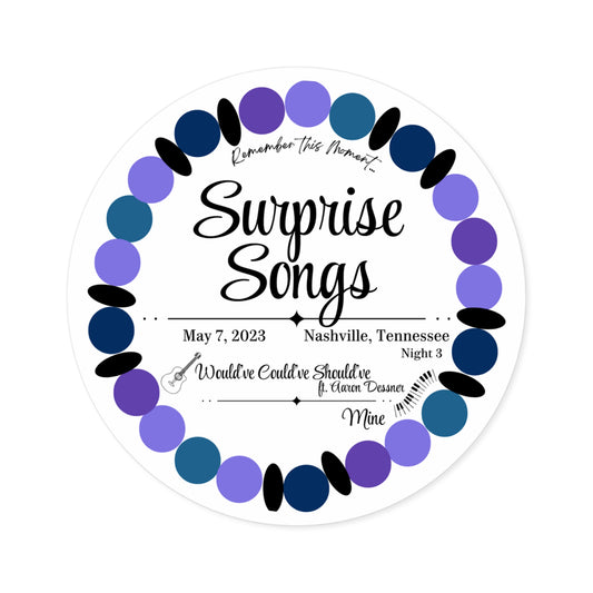 Surprise Song Stickers : Nashville, Tennessee N3