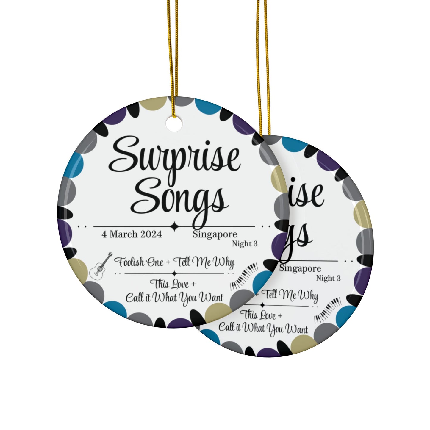 Surprise Song Ornaments : Singapore N3