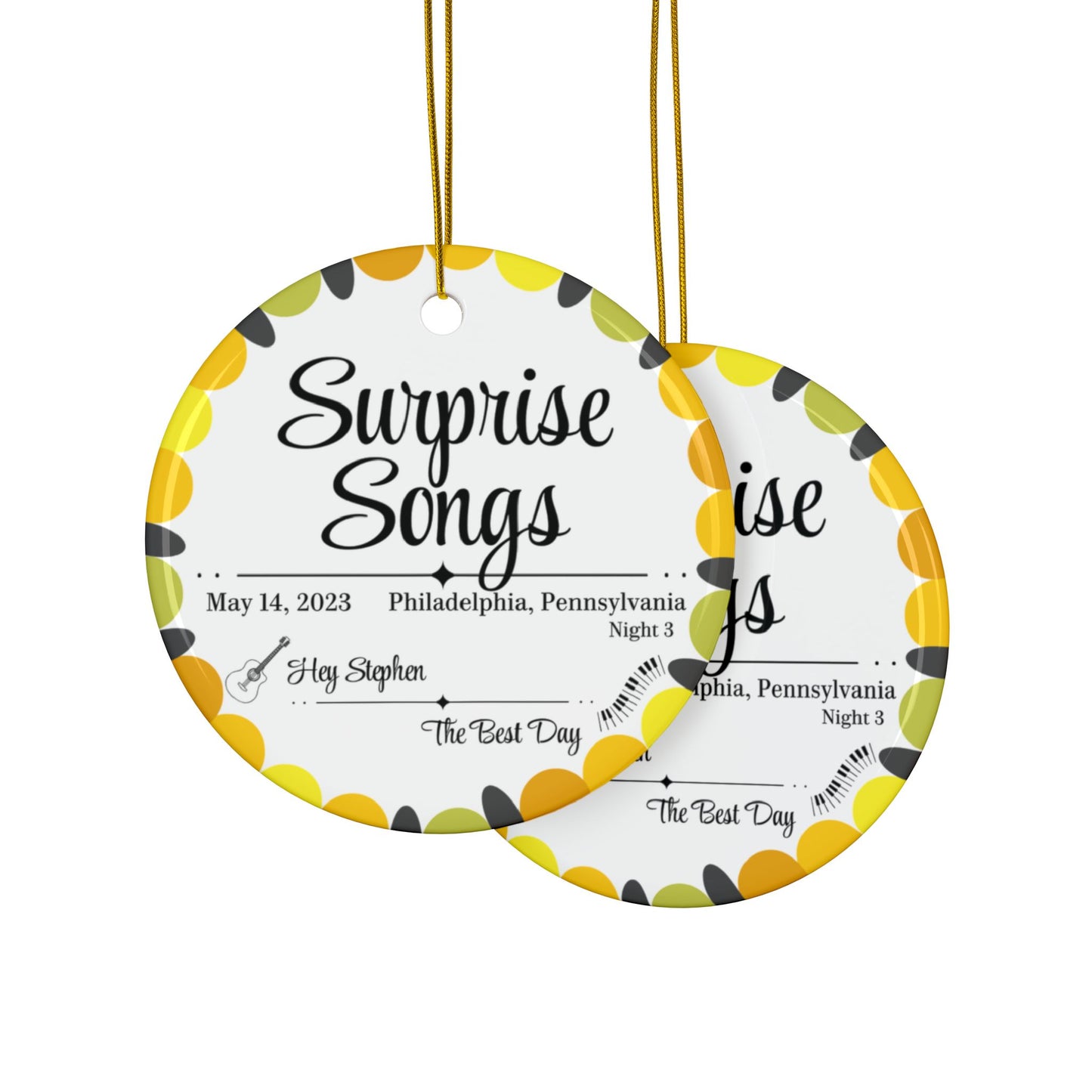 Surprise Song Ornaments : Philadelphia, Pennsylvania N3