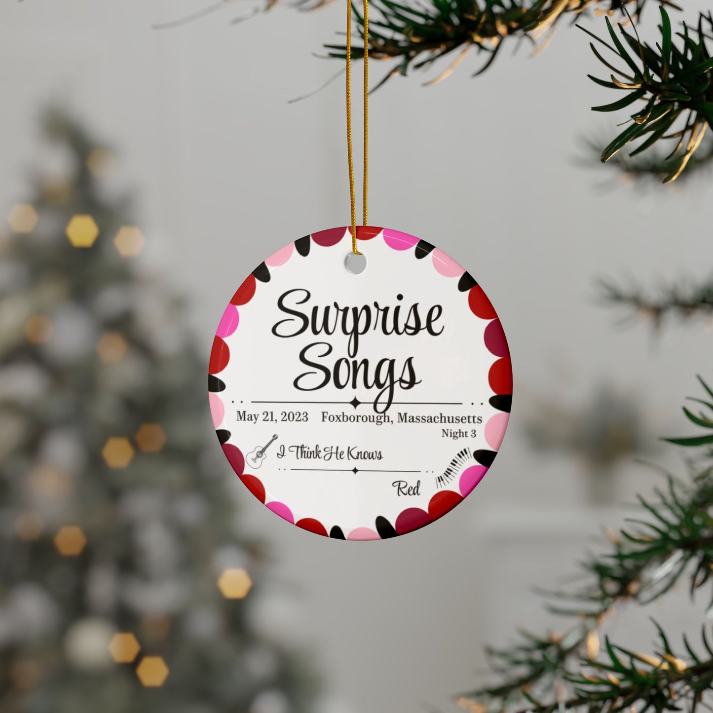 Surprise Song Ornaments : Foxborough, Massachusetts N3