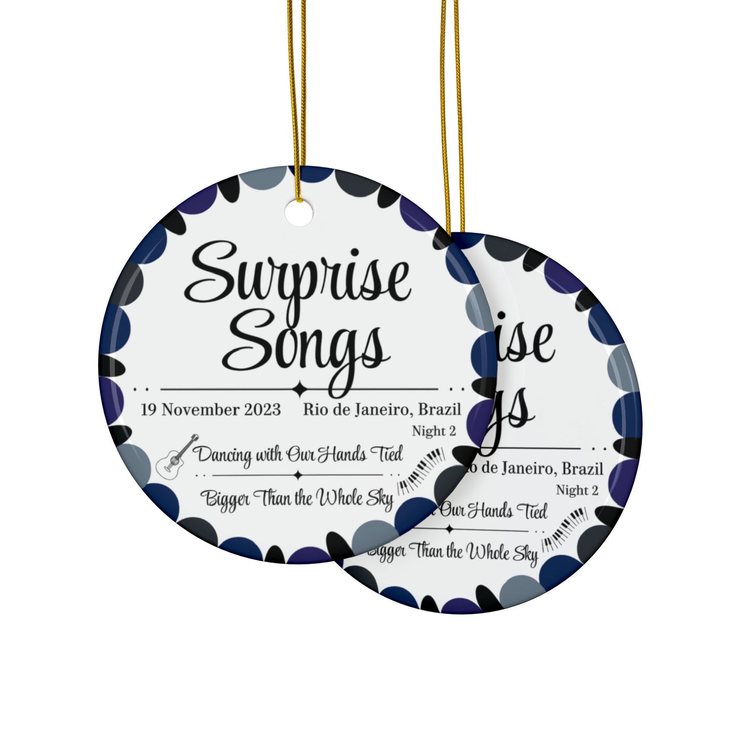 Surprise Song Ornaments : Rio de Janeiro, Brazil N2