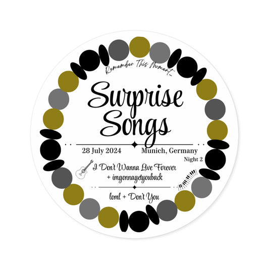 Surprise Song Stickers Int'l : Munich, Germany N2