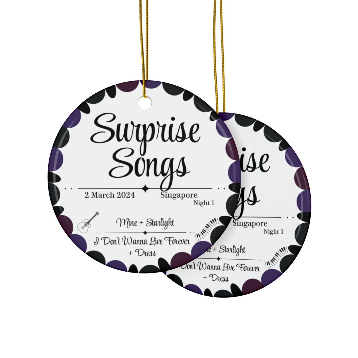 Surprise Song Ornaments : Singapore N1