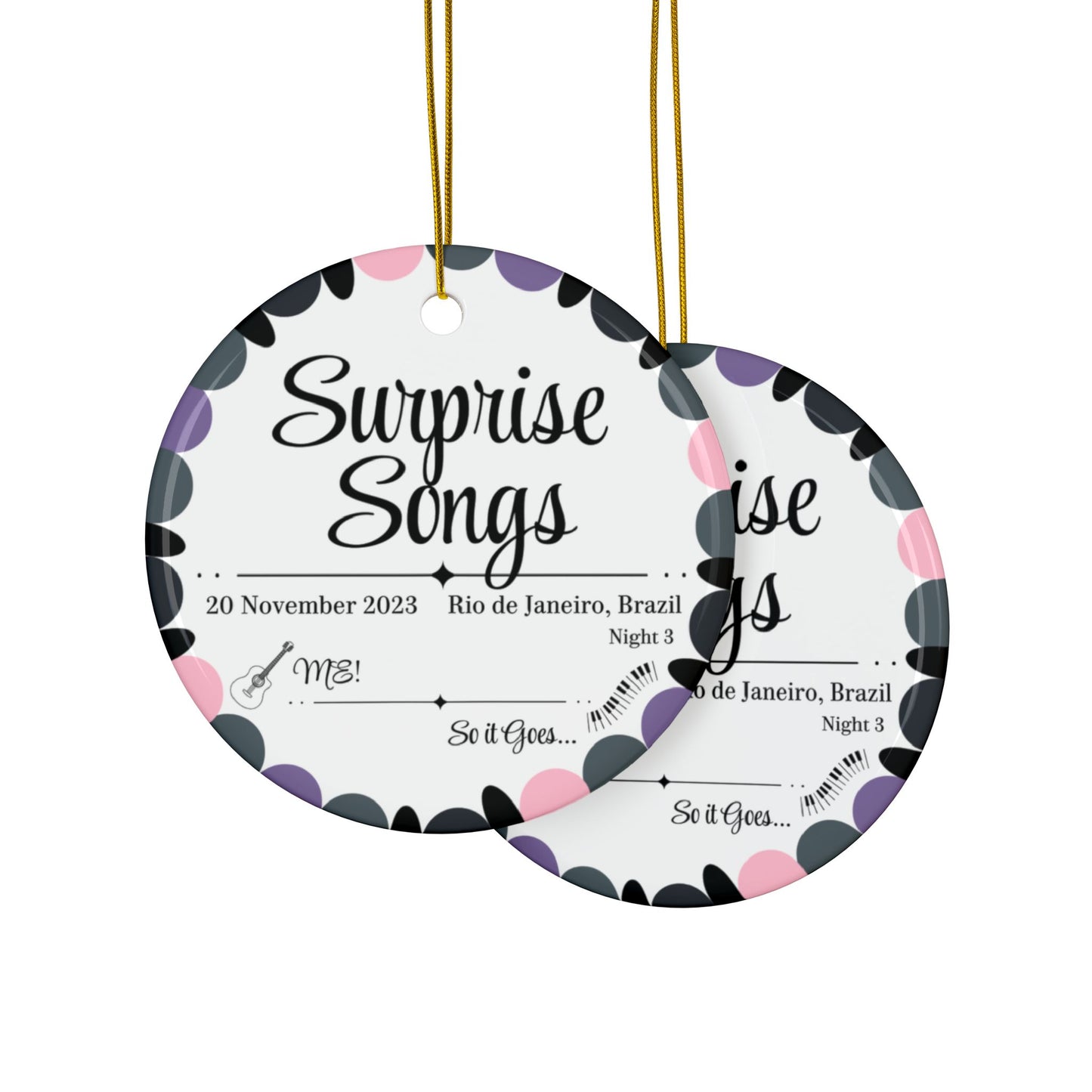 Surprise Song Ornaments : Rio de Janeiro, Brazil N3