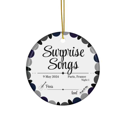 Surprise Song Ornaments : Paris, France N1