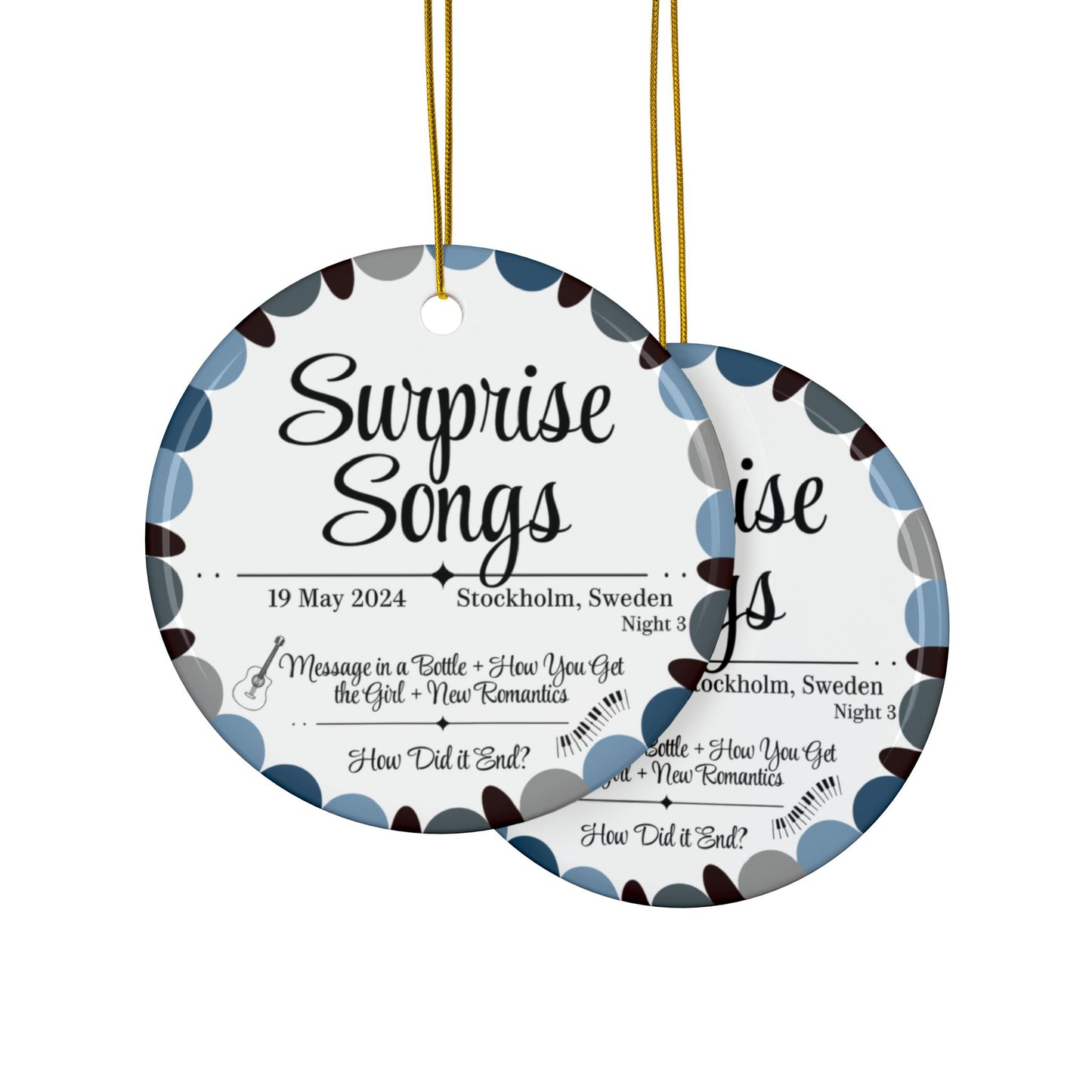 Surprise Song Ornaments : Stockholm, Sweden N3