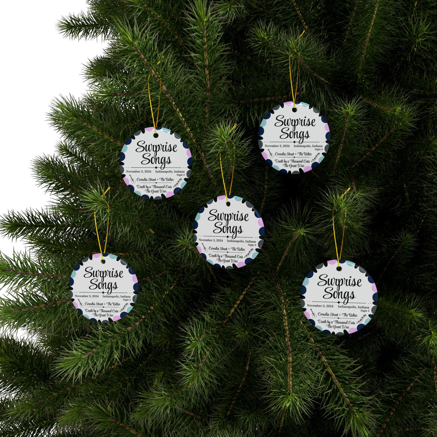 Surprise Song Ornaments : Indianapolis, Indiana N3