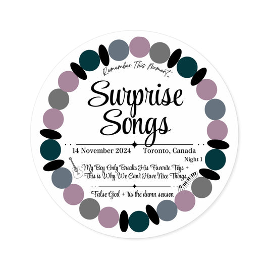 Surprise Song Stickers Int'l : Toronto, Canada N1