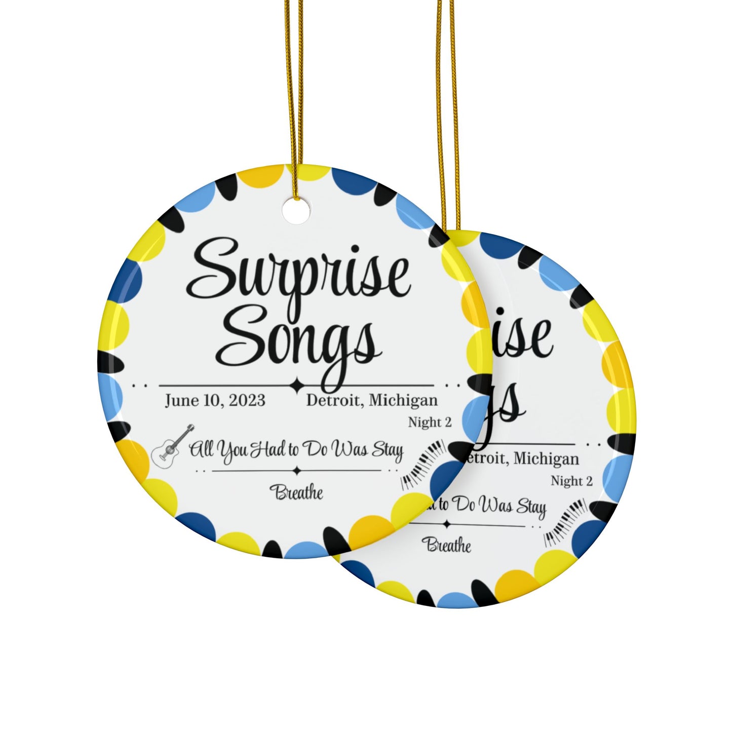 Surprise Song Ornaments : Detroit, Michigan N2