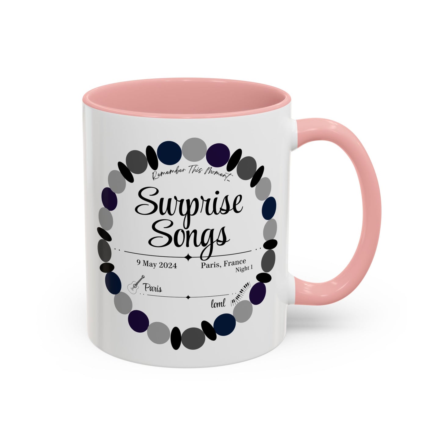 Surprise Song Mug : Paris, France N1