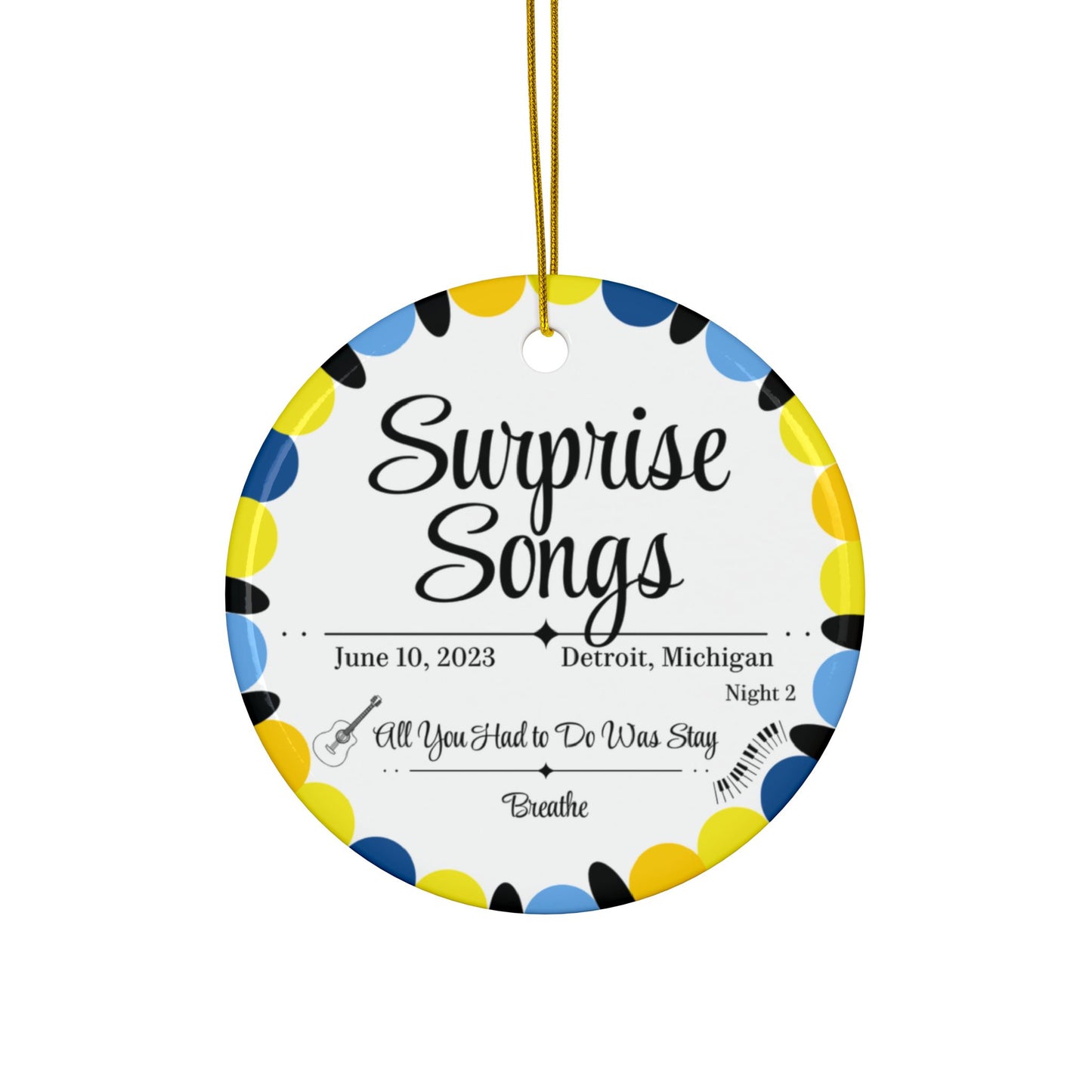 Surprise Song Ornaments : Detroit, Michigan N2