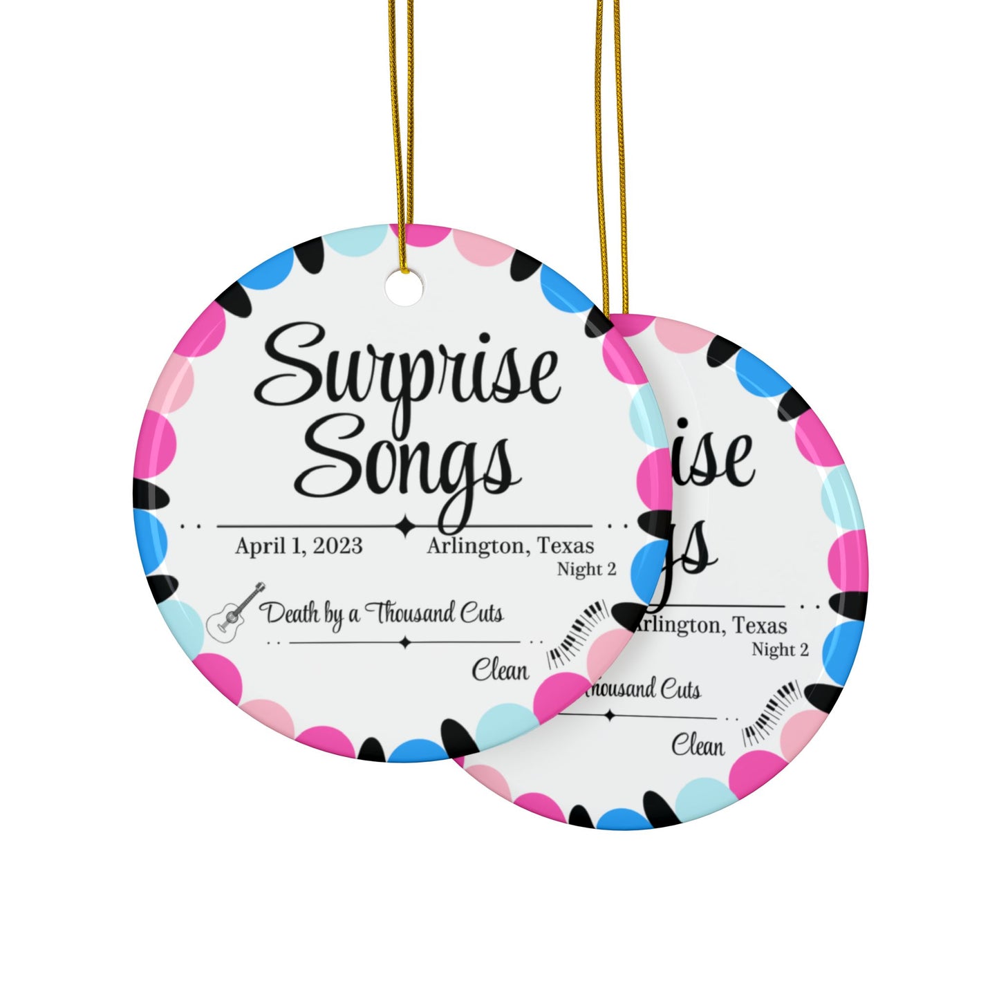 Surprise Song Ornaments : Arlington, Texas N2