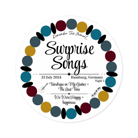 Surprise Song Stickers Int'l : Hamburg, Germany N1