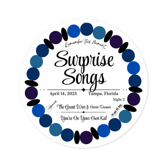 Surprise Song Stickers : Tampa, Florida N2