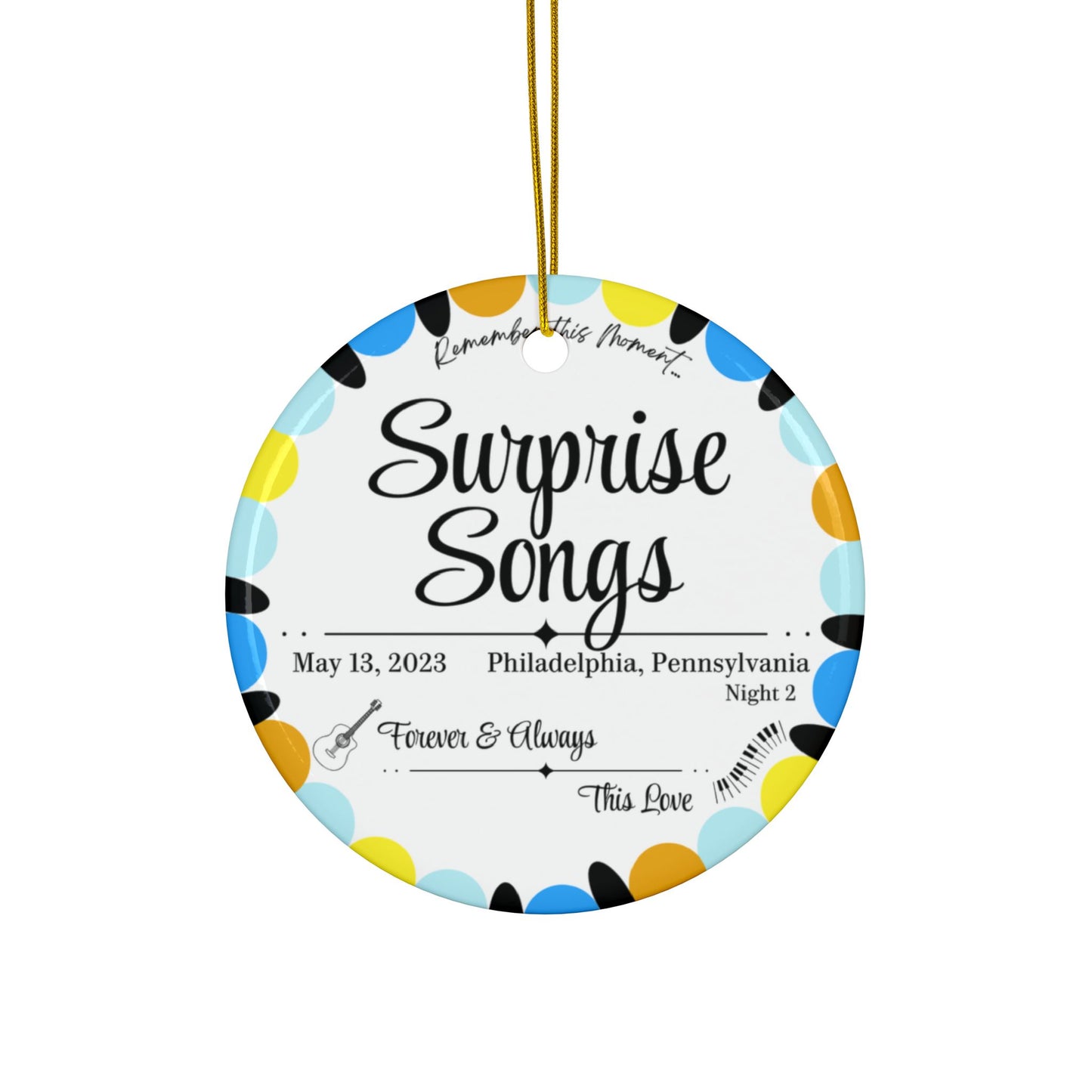 Surprise Song Ornaments : Philadelphia, Pennsylvania N2