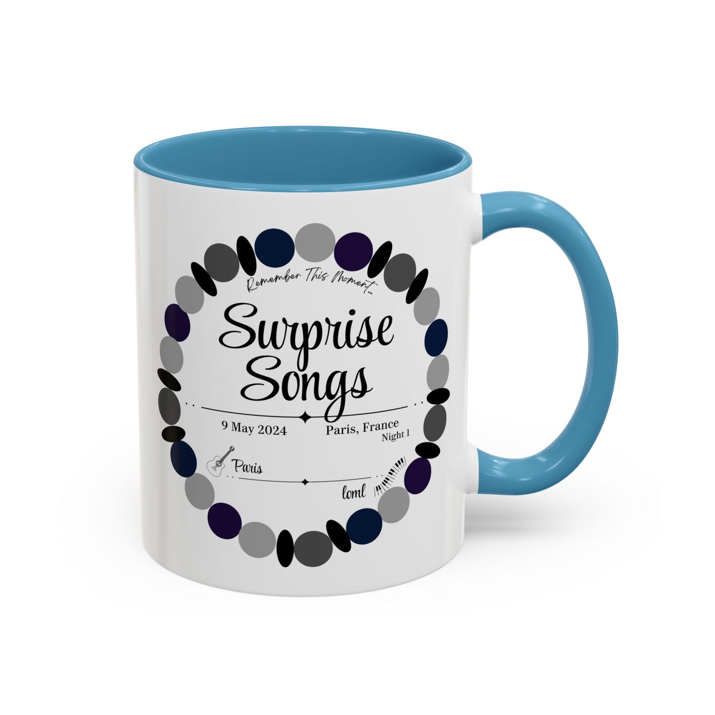 Surprise Song Mug : Paris, France N1