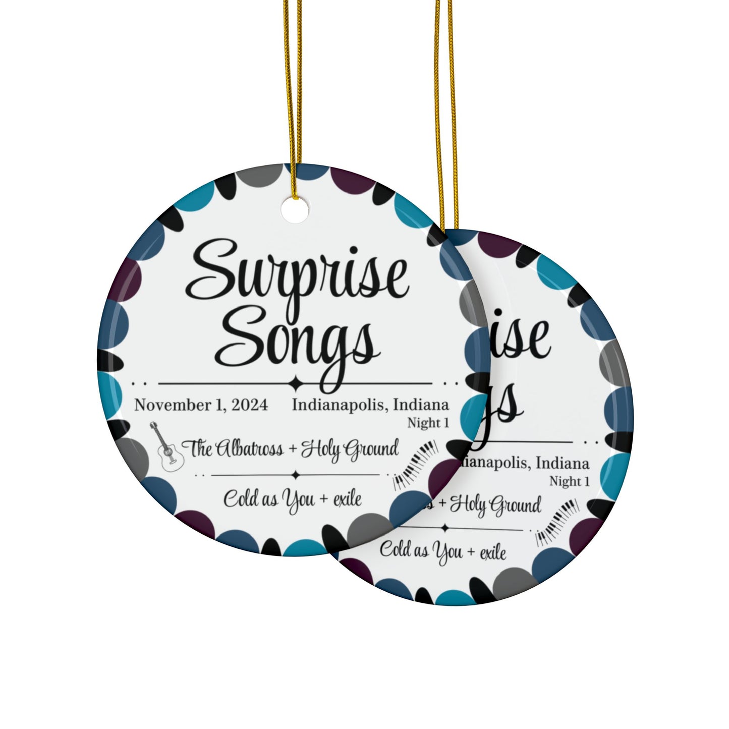 Surprise Song Ornaments : Indianapolis, Indiana N1