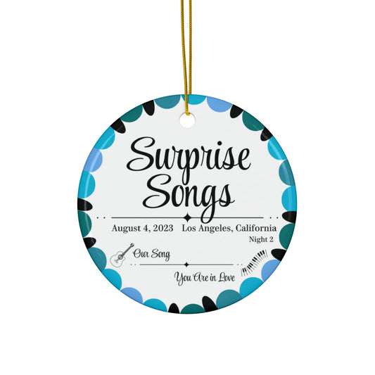 Surprise Song Ornaments : Los Angeles, California N2