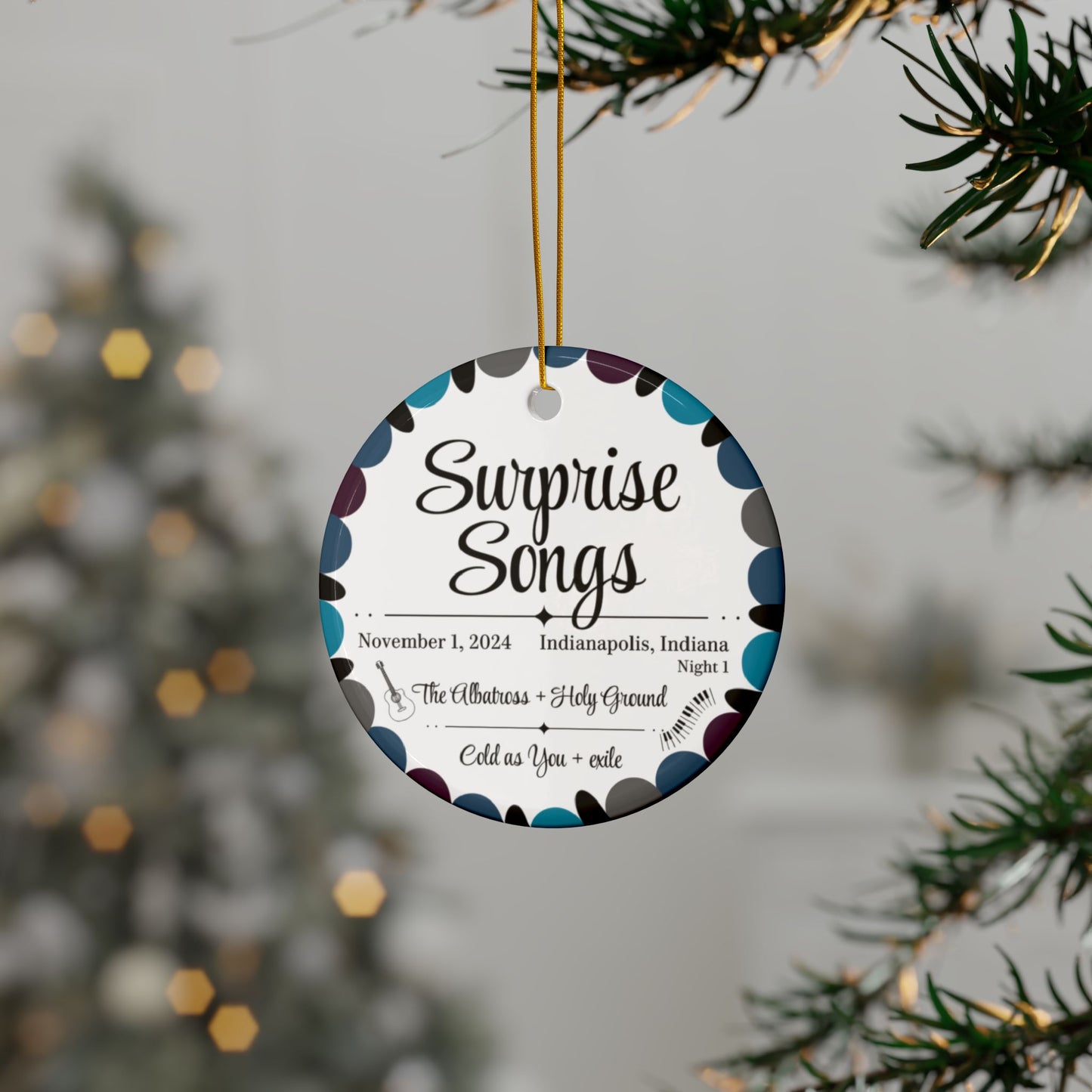 Surprise Song Ornaments : Indianapolis, Indiana N1