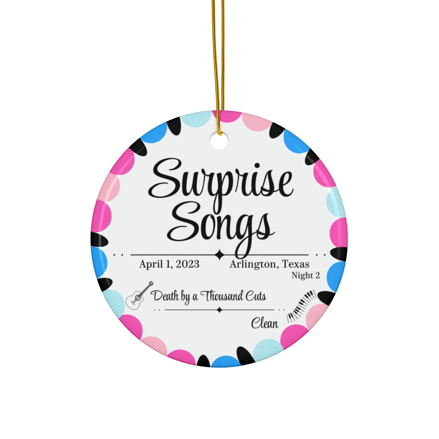 Surprise Song Ornaments : Arlington, Texas N2