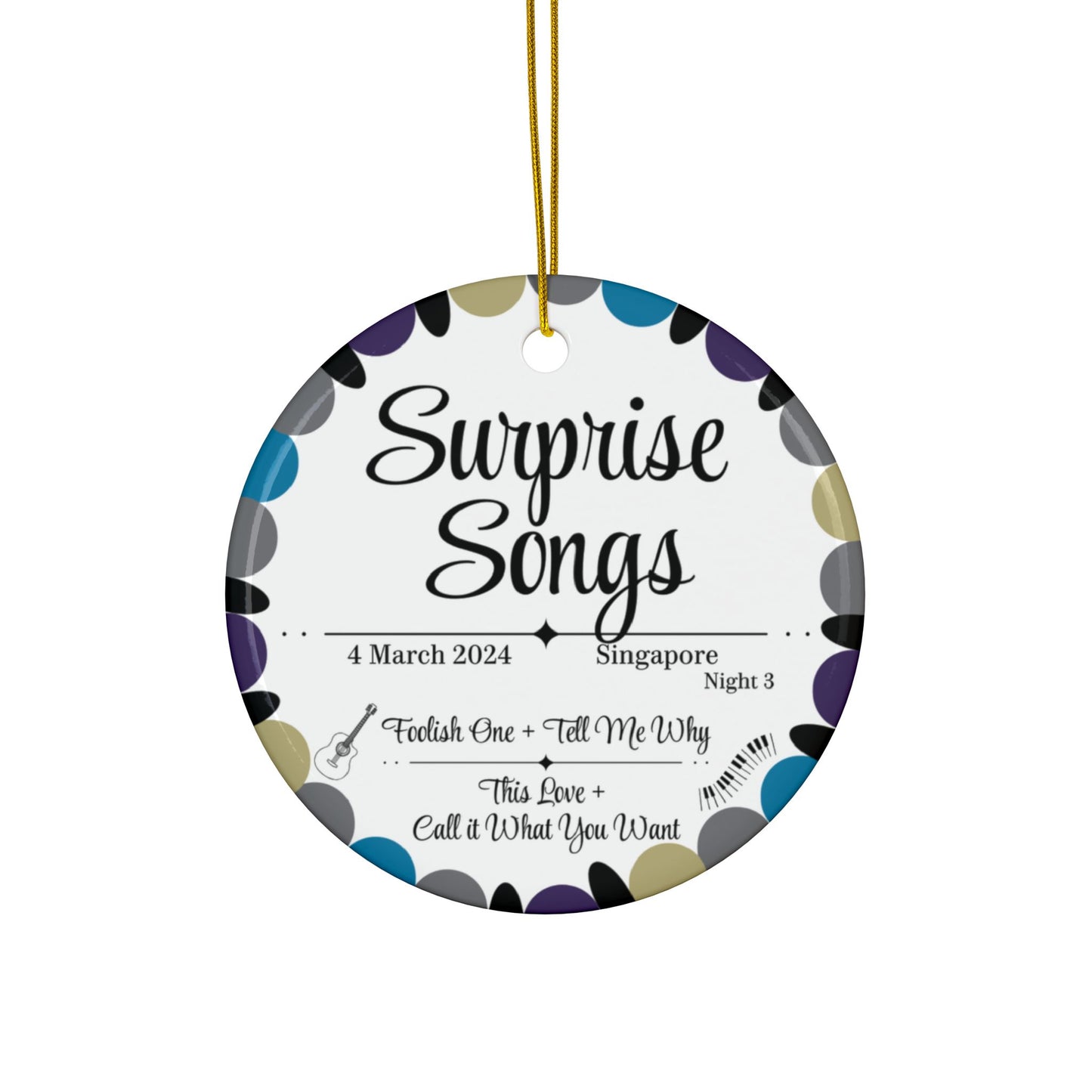 Surprise Song Ornaments : Singapore N3