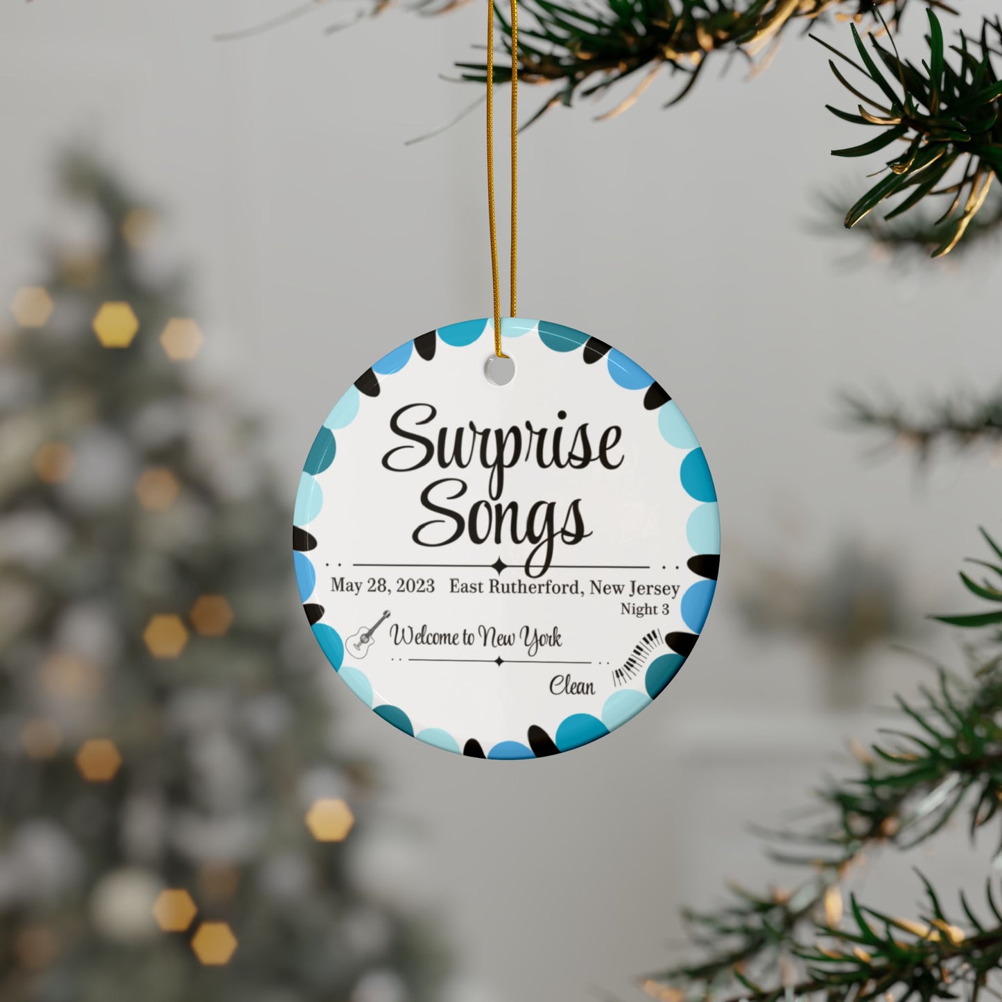 Surprise Song Ornaments : East Rutherford, New Jersey N3