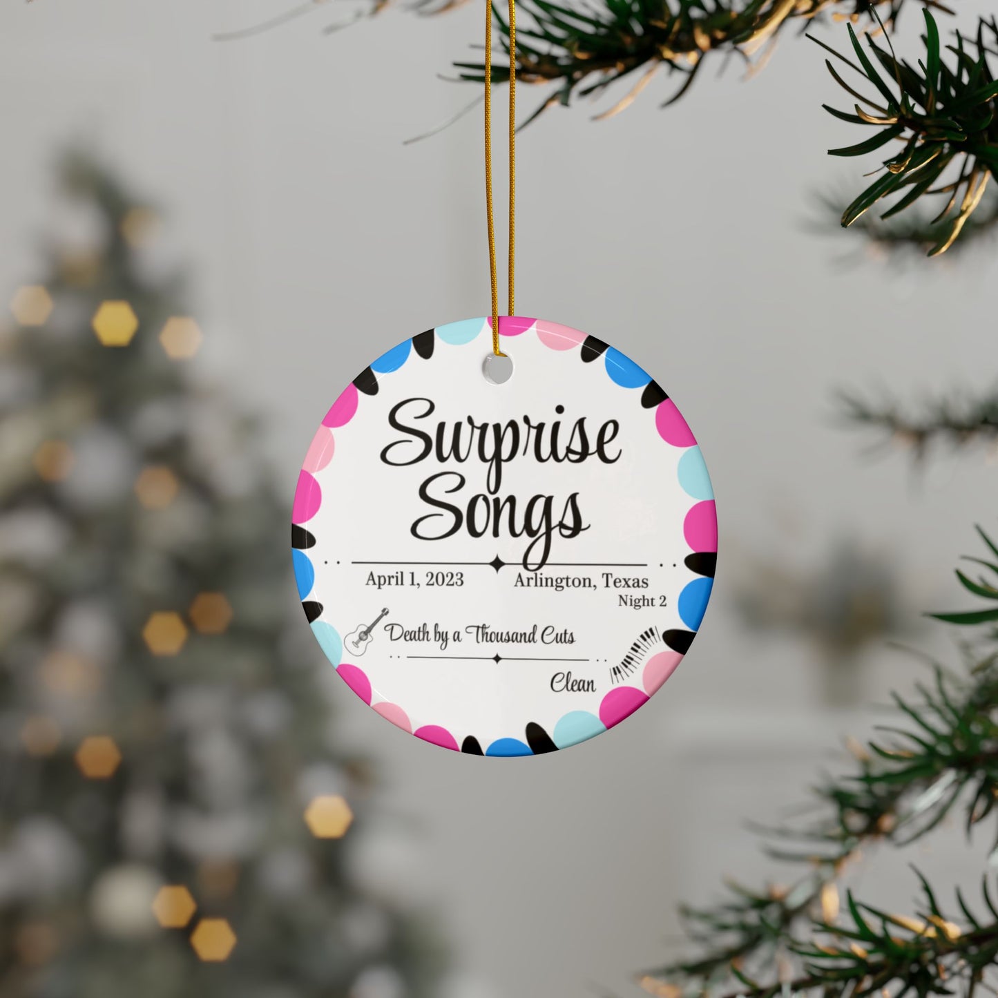 Surprise Song Ornaments : Arlington, Texas N2