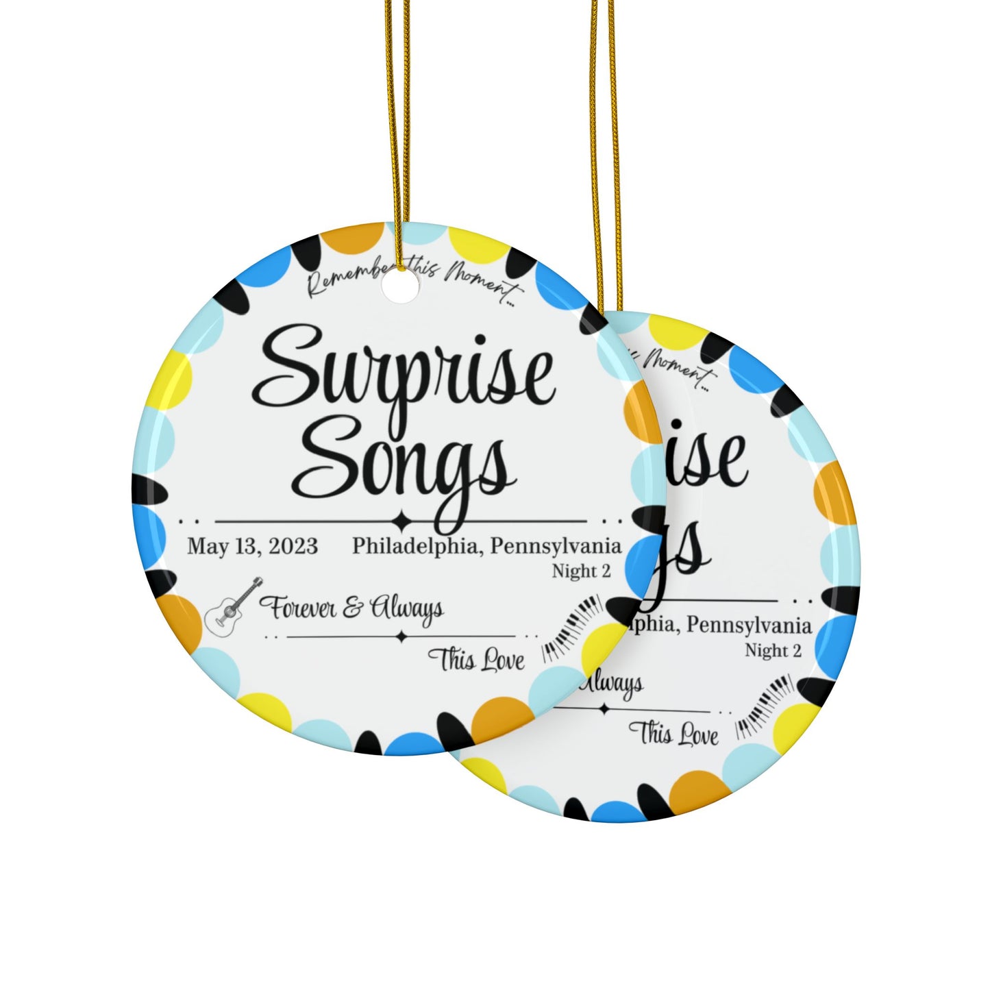 Surprise Song Ornaments : Philadelphia, Pennsylvania N2