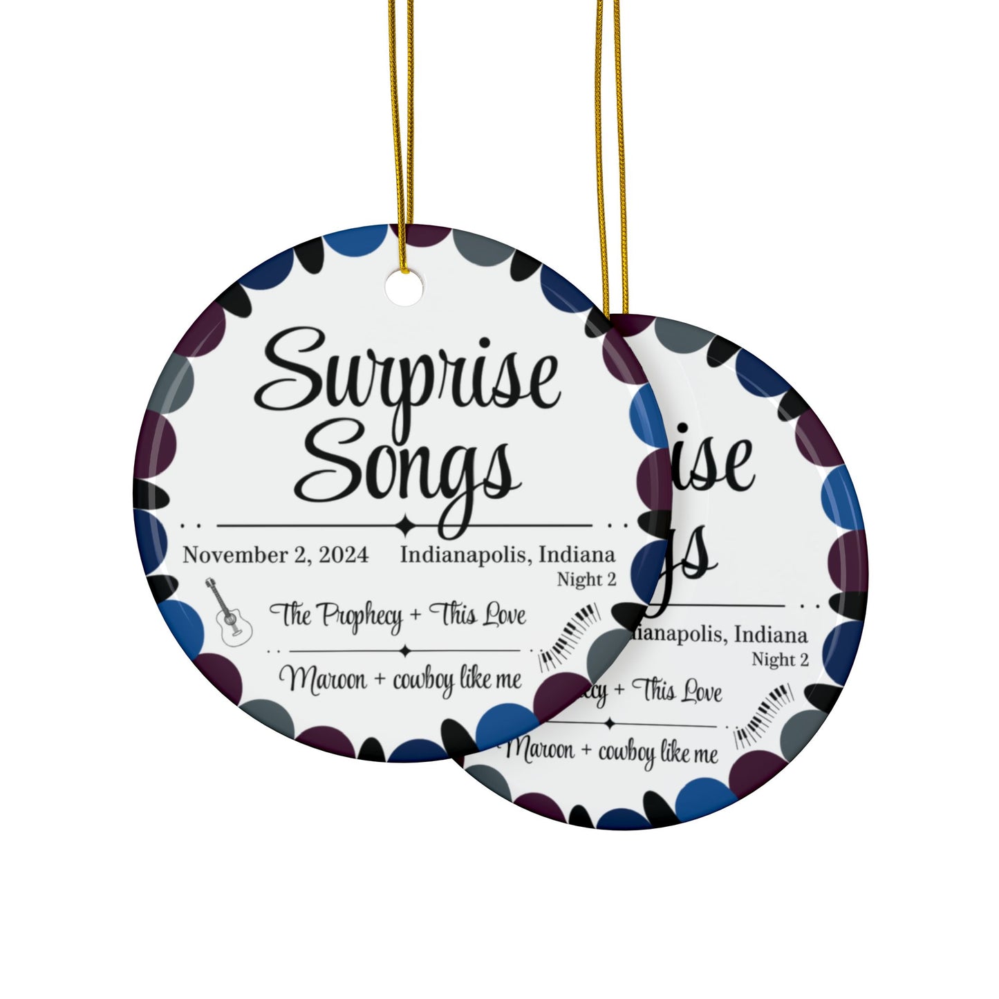 Surprise Song Ornaments : Indianapolis, Indiana N2