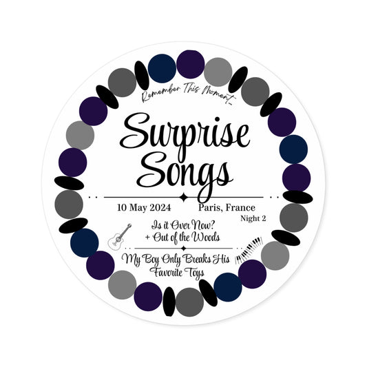 Surprise Song Stickers Int'l : Paris, France N2