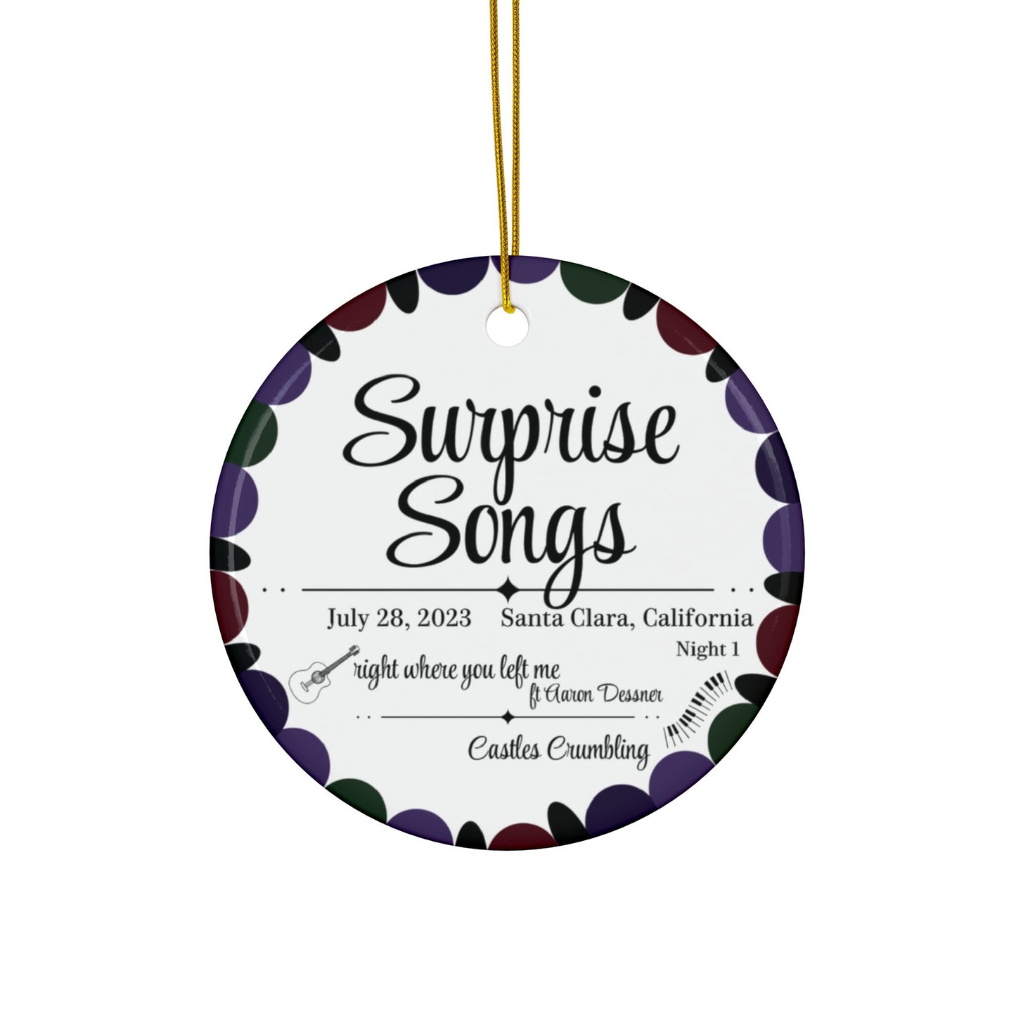 Surprise Song Ornaments : Santa Clara, California N1