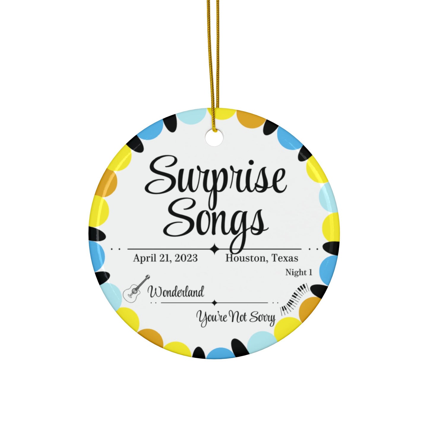 Surprise Song Ornaments : Houston, Texas N1