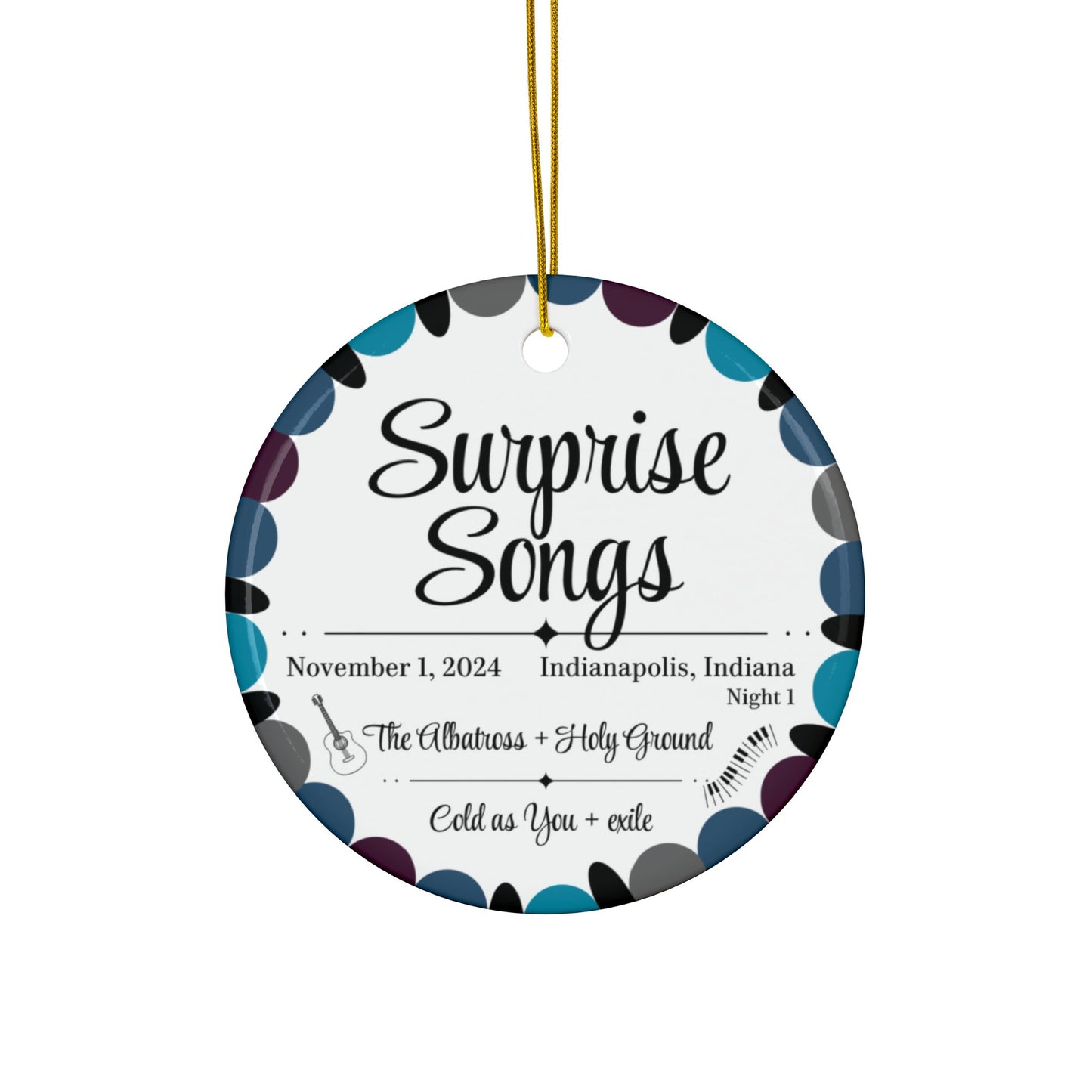 Surprise Song Ornaments : Indianapolis, Indiana N1