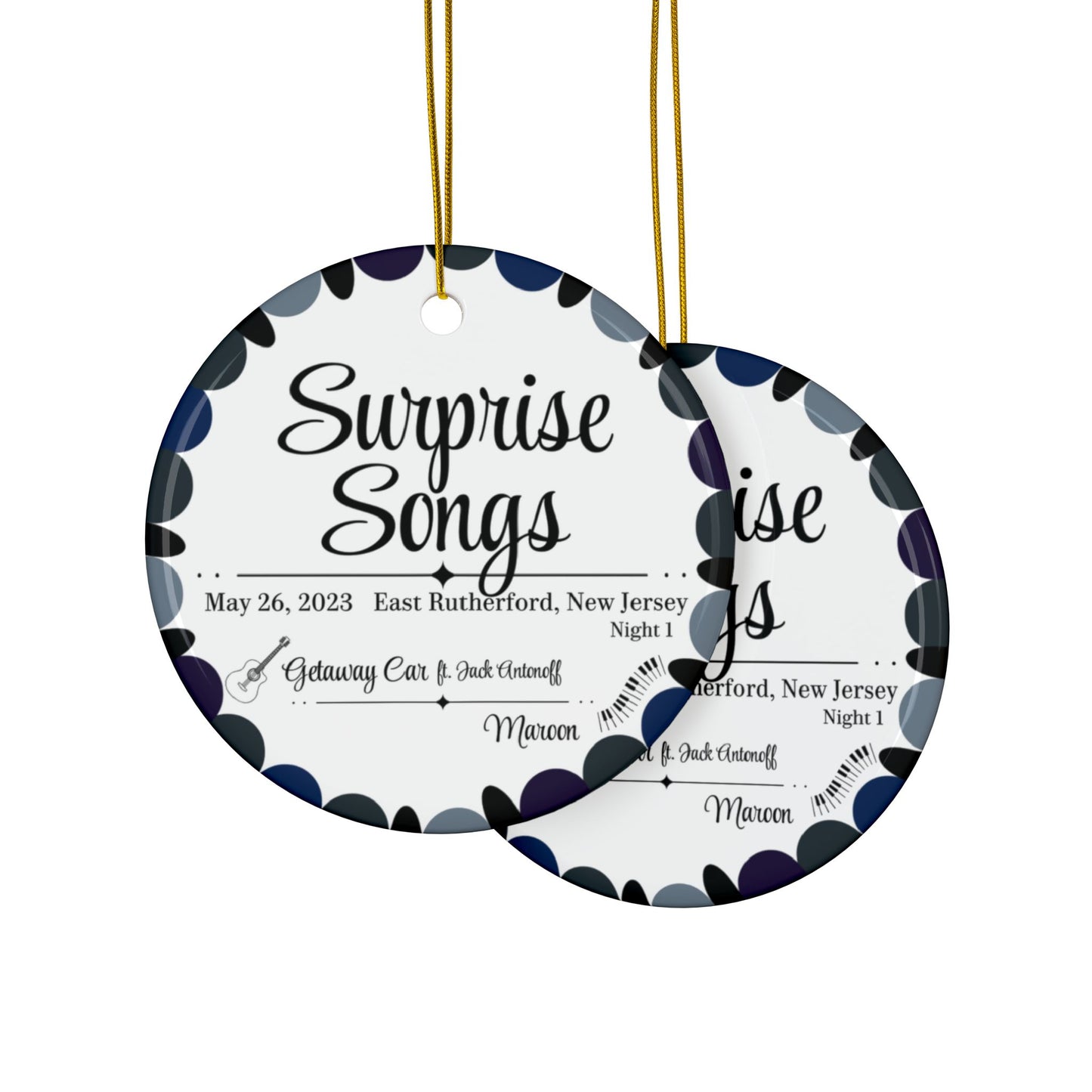 Surprise Song Ornaments : East Rutherford, New Jersey N1