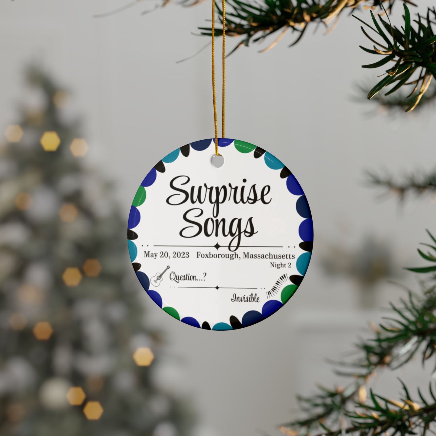 Surprise Song Ornaments : Foxborough, Massachusetts N2