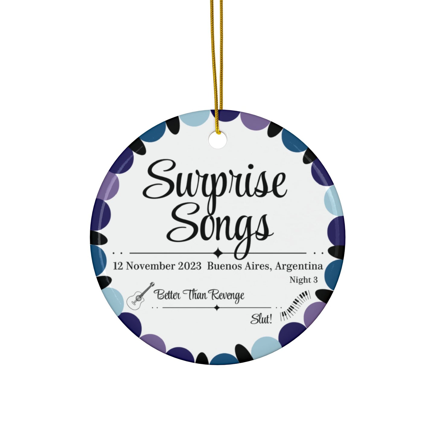 Surprise Song Ornaments : Buenos Aires, Argentina N3