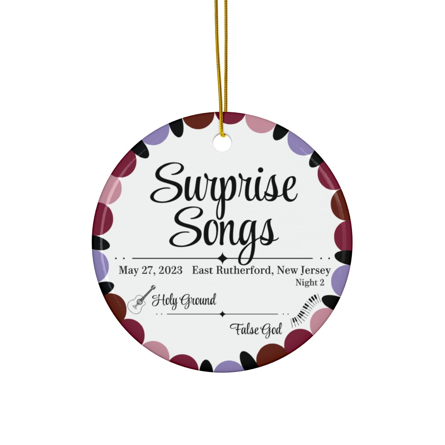 Surprise Song Ornaments : East Rutherford, New Jersey N2