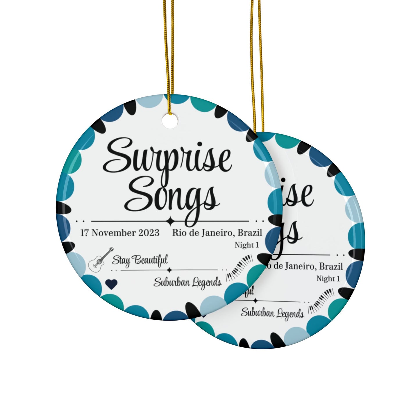 Surprise Song Ornaments : Rio de Janeiro, Brazil N1