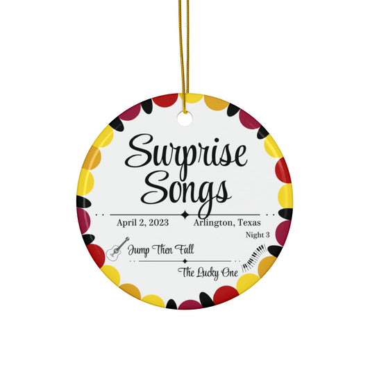 Surprise Song Ornaments : Arlington, Texas N3