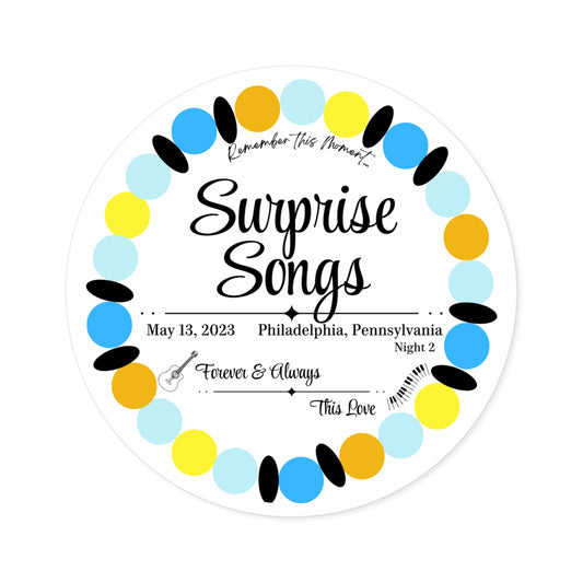 Surprise Song Stickers : Philadelphia, Pennsylvania N2