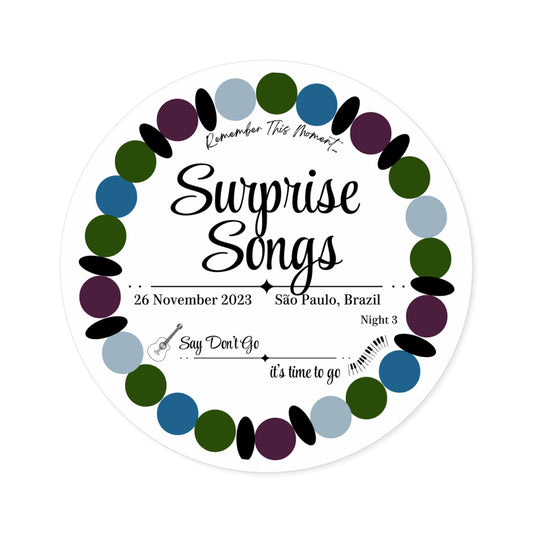 Surprise Song Stickers Int'l : Sao Paulo, Brazil N3