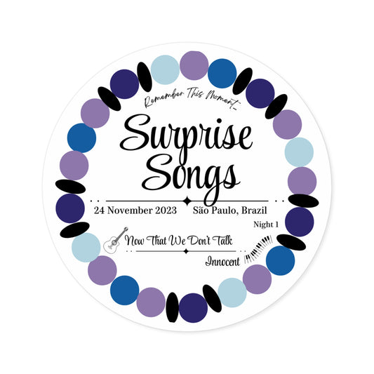 Surprise Song Stickers Int'l : Sao Paulo, Brazil N1