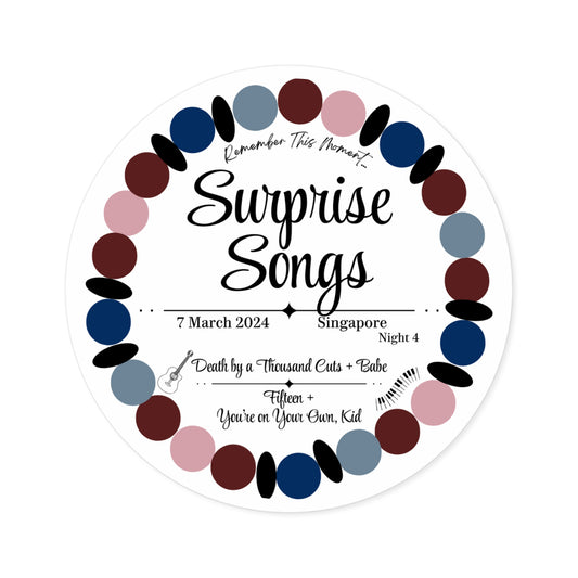 Surprise Song Stickers Int'l : Singapore N4